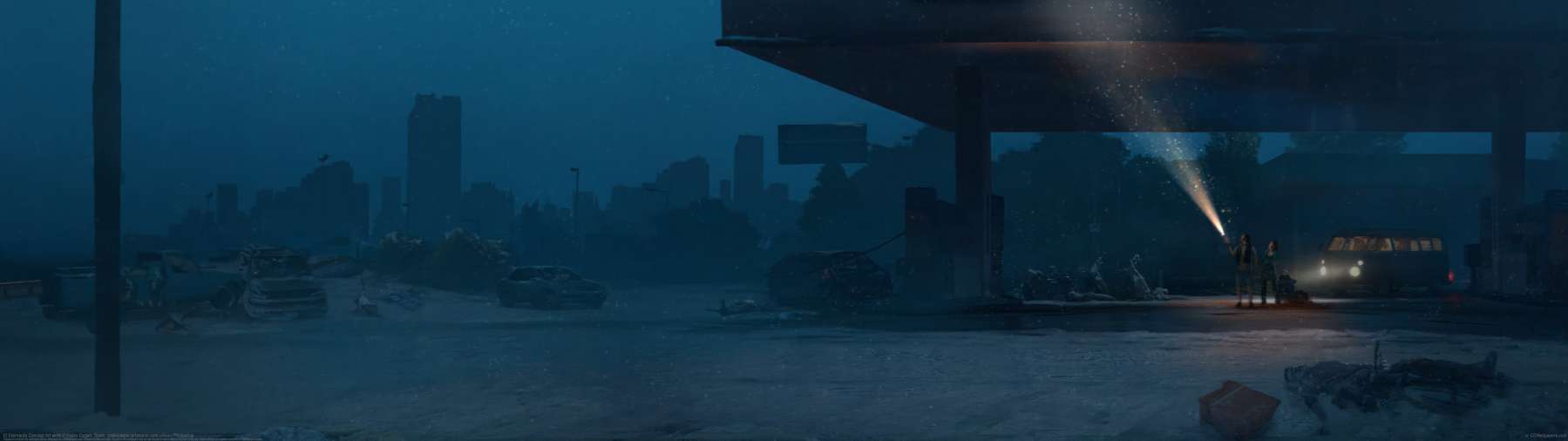 El Eternauta Concept Art work ultrabreit Hintergrundbild