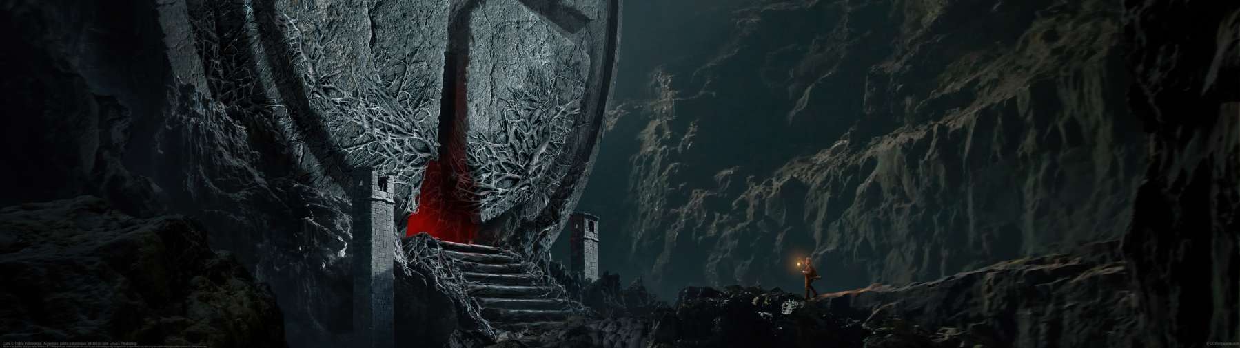 Cave ultrabreit Hintergrundbild