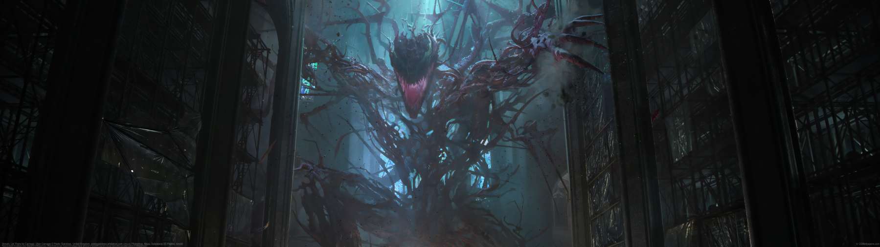 Venom, Let There be Carnage: Uber-Carnage ultrabreit Hintergrundbild