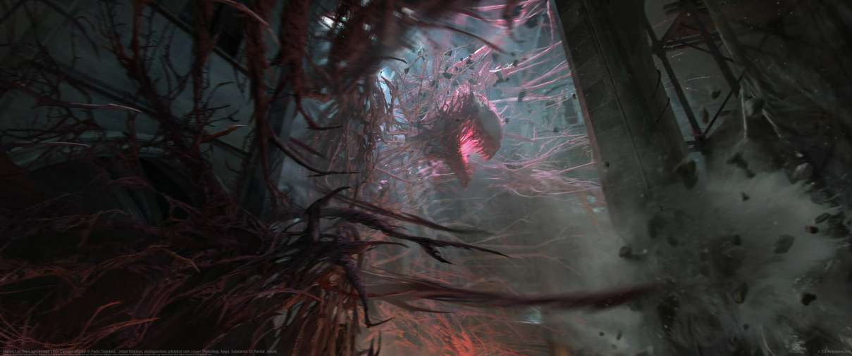 Venom, Let There be Carnage: Uber-Carnage attacks! ultrabreit Hintergrundbild