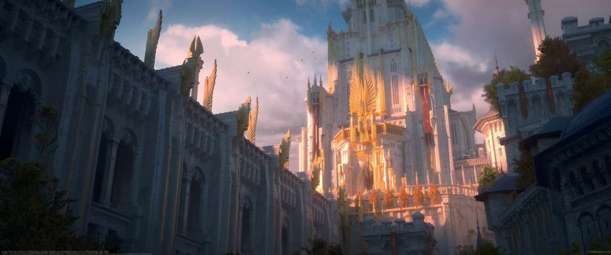 Soar-The city of Rise ultrabreit Hintergrundbild