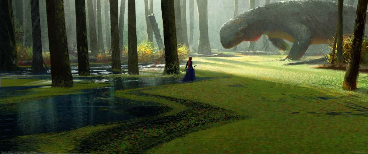Traveling Witch ultrabreit Hintergrundbild