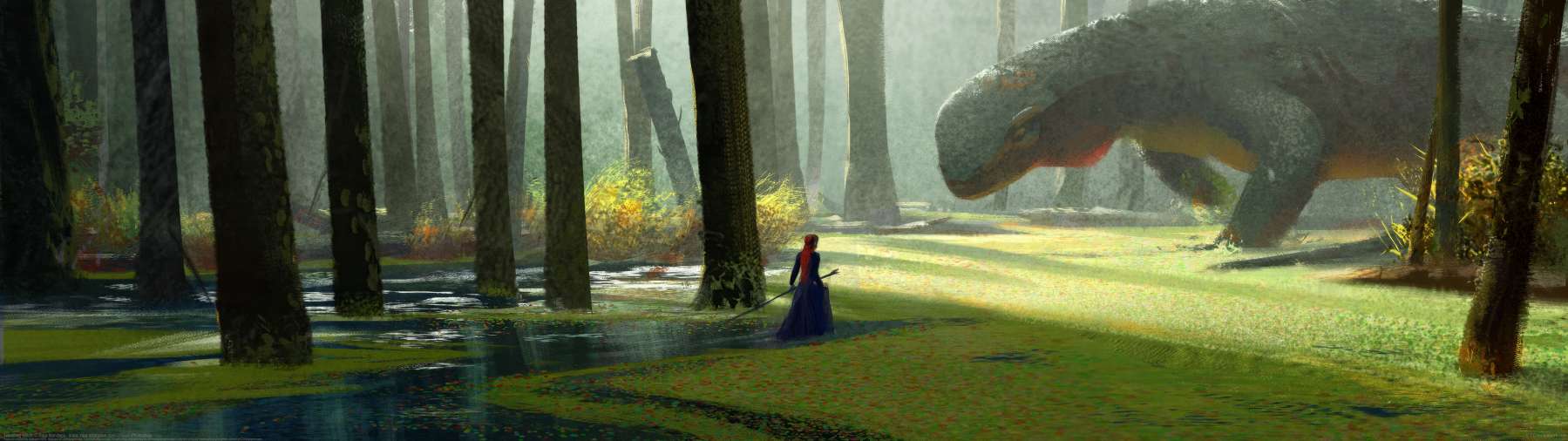 Traveling Witch ultrabreit Hintergrundbild