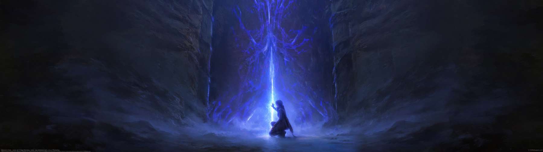 Memory's Gate - cover art ultrabreit Hintergrundbild