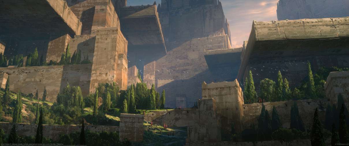 Great Temple ultrabreit Hintergrundbild