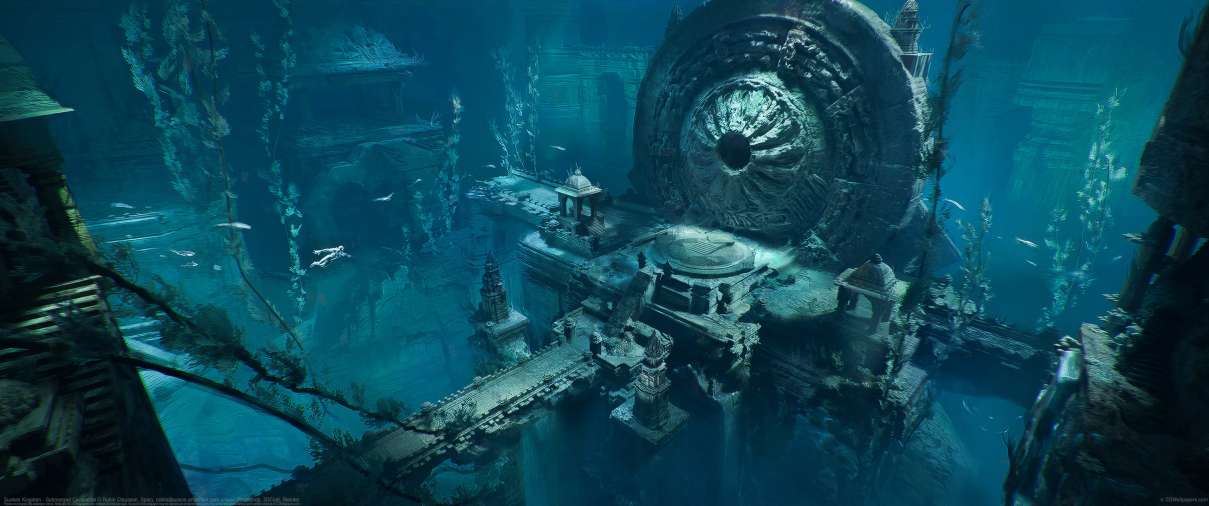 Sunken Kingdom - Submerged Civilization ultrabreit Hintergrundbild