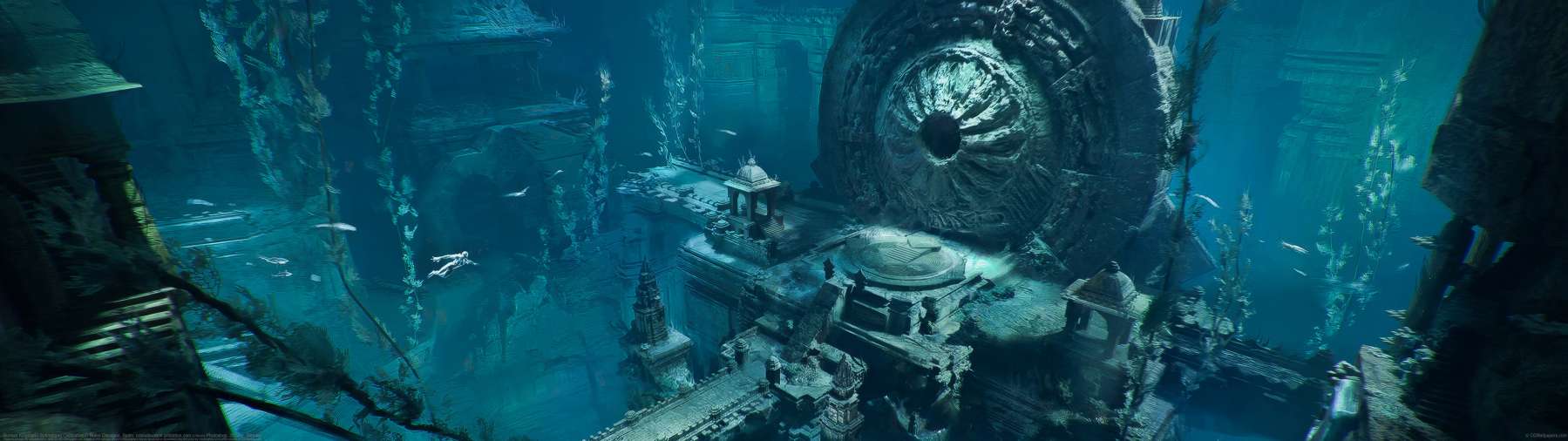 Sunken Kingdom - Submerged Civilization ultrabreit Hintergrundbild