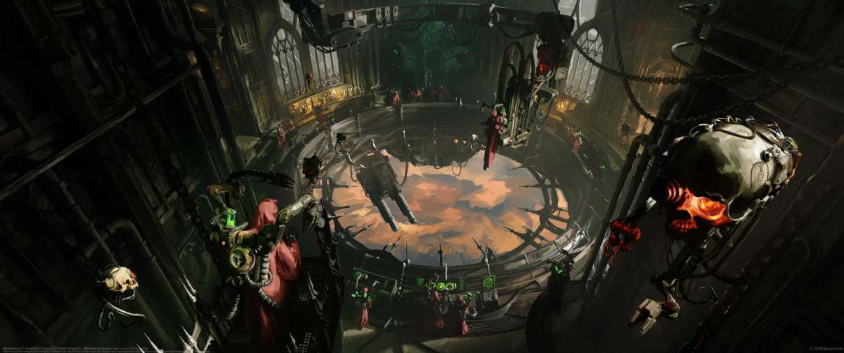 Mechanicus ultrabreit Hintergrundbild