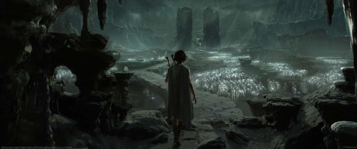 Orpheus journey to Hades ultrabreit Hintergrundbild