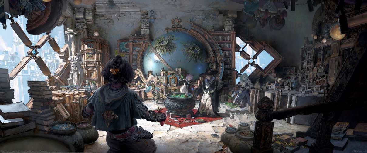 Magic Room ultrabreit Hintergrundbild