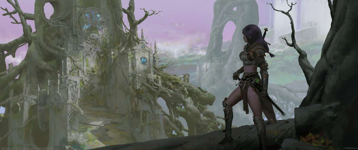 Guild Wars 2 concept art ultrabreit Hintergrundbild