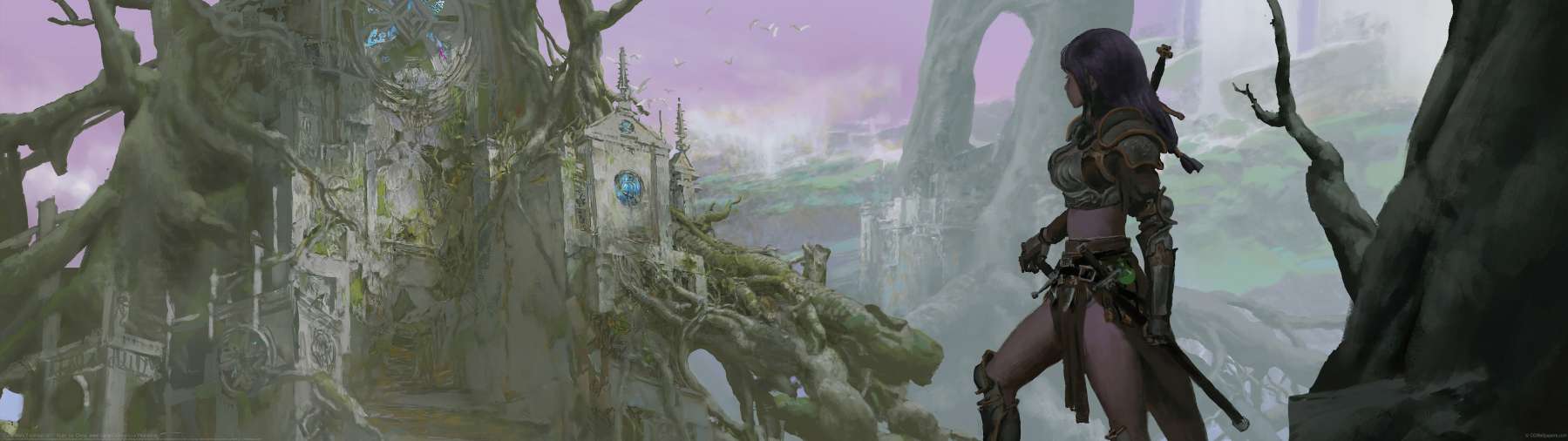 Guild Wars 2 concept art ultrabreit Hintergrundbild