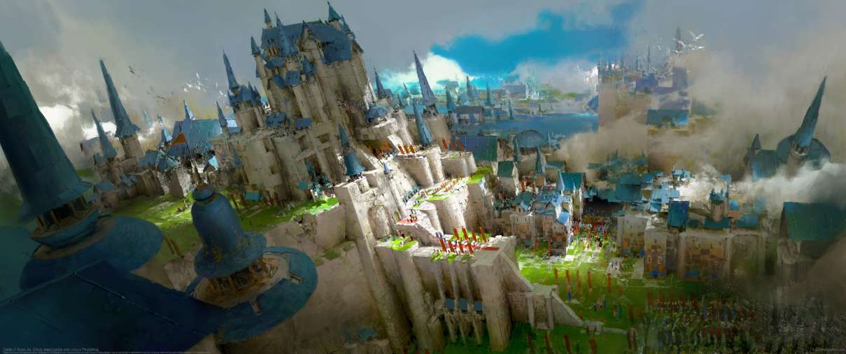 Castle ultrabreit Hintergrundbild