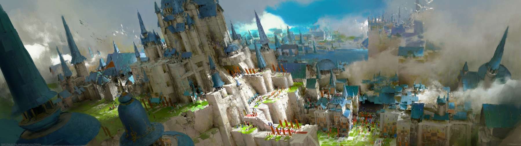 Castle ultrabreit Hintergrundbild
