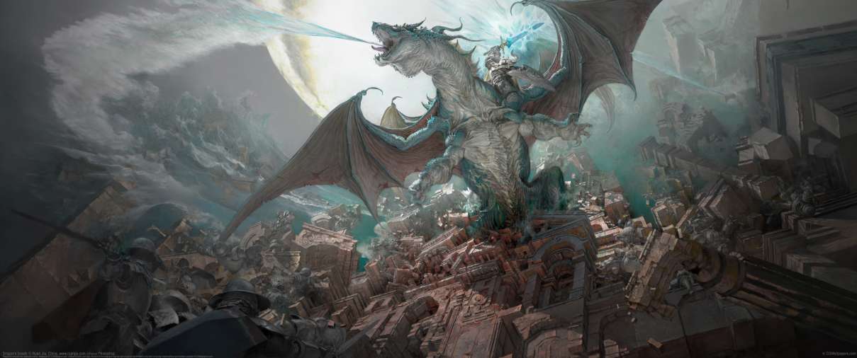 Dragon's breath ultrabreit Hintergrundbild