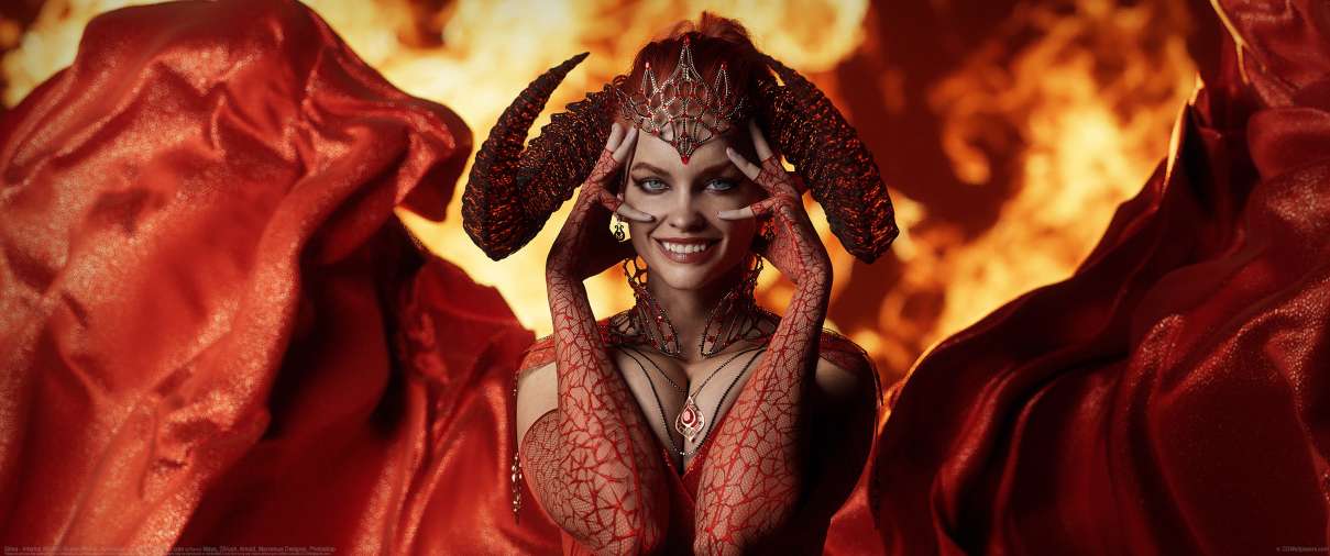 Silma - Infernal Witch ultrabreit Hintergrundbild