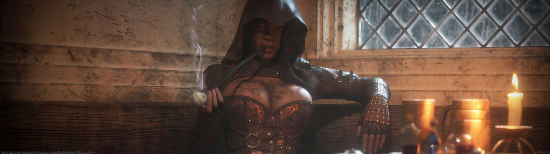 Assasin Onnikfa ultrabreit Hintergrundbild