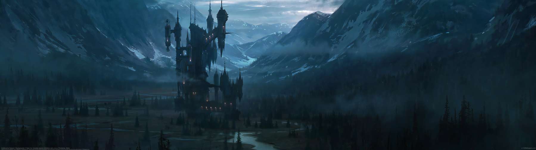 Castlevania Season 2 Backgrounds ultrabreit Hintergrundbild