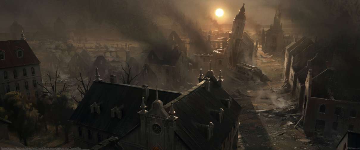 Castlevania Season 2 Backgrounds Destroyed Braila ultrabreit Hintergrundbild
