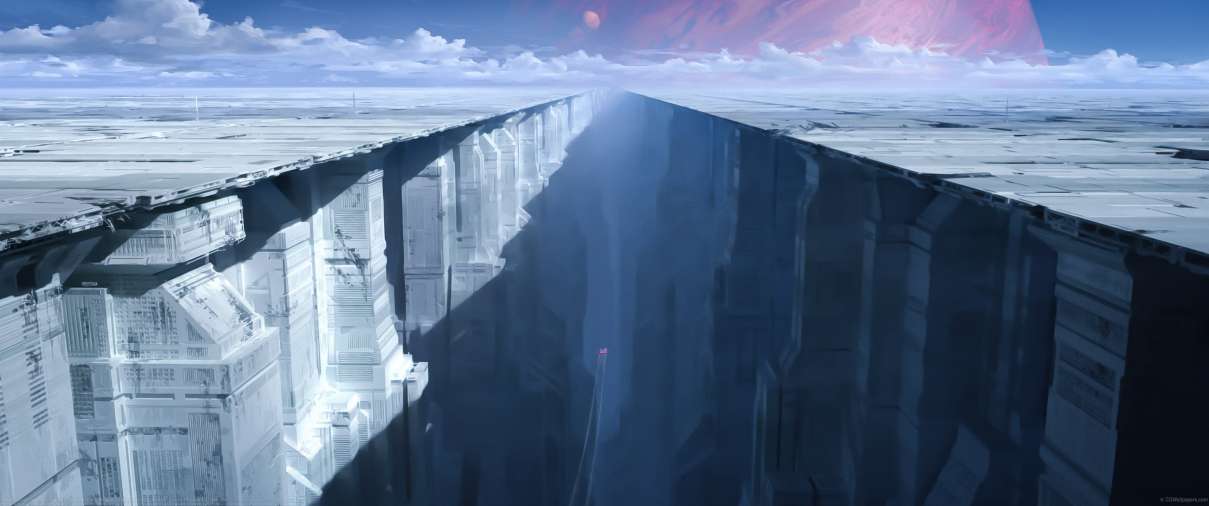 Abandoned planet ultrabreit Hintergrundbild