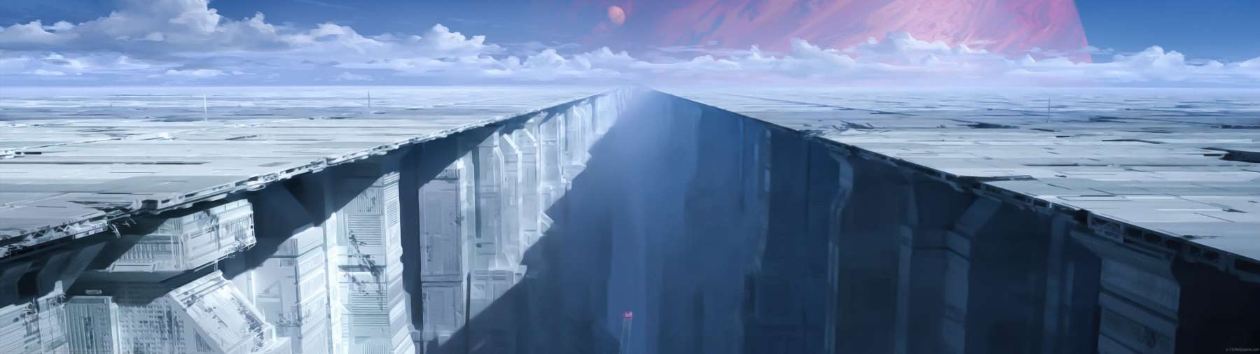 Abandoned planet ultrabreit Hintergrundbild