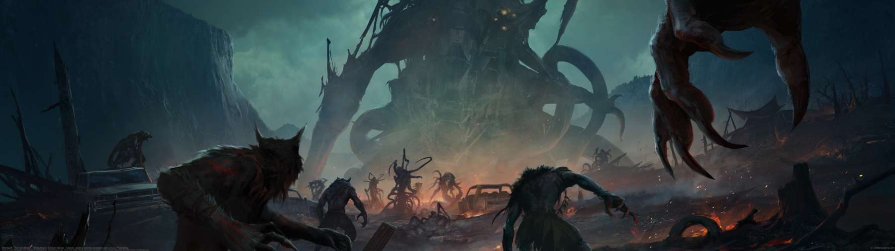 Werewolf: The Apocalypse - Retaliation ultrabreit Hintergrundbild