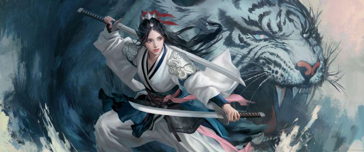 Jeong Sora, Warriors of the Breaking Dawn ultrabreit Hintergrundbild
