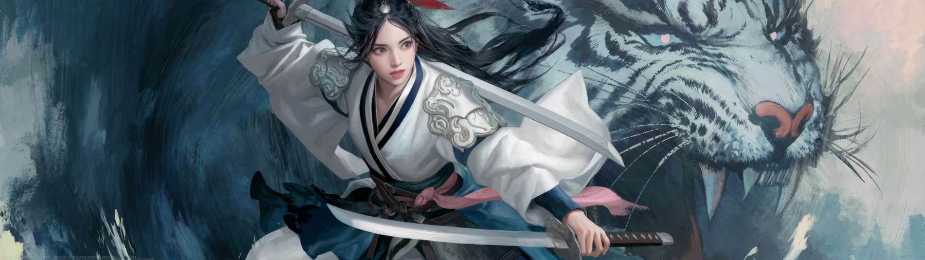 Jeong Sora, Warriors of the Breaking Dawn ultrabreit Hintergrundbild