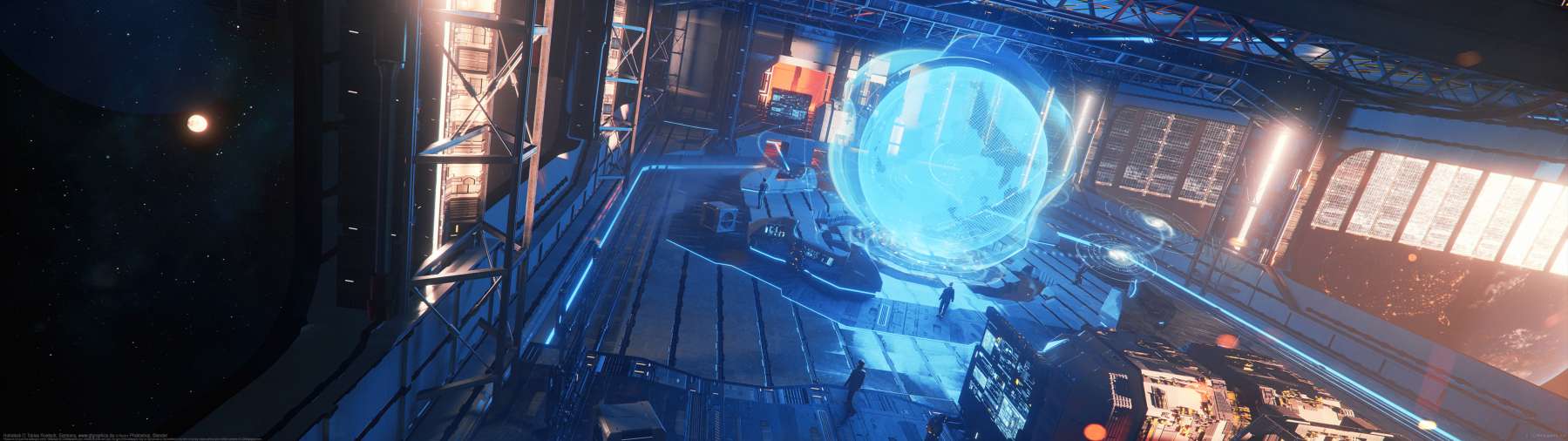 Holodeck ultrabreit Hintergrundbild