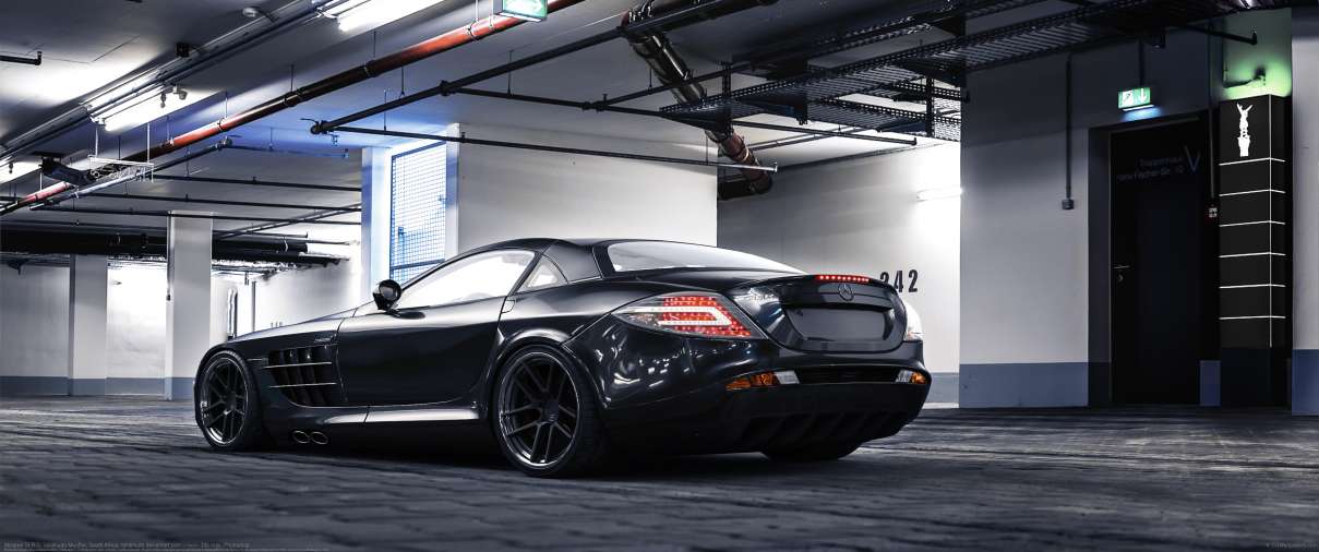 Mclaren SLR ultrabreit Hintergrundbild