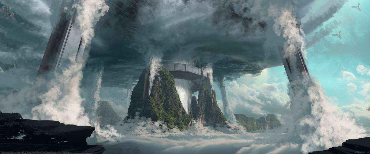 Apex Legend Skies early concepts ultrabreit Hintergrundbild