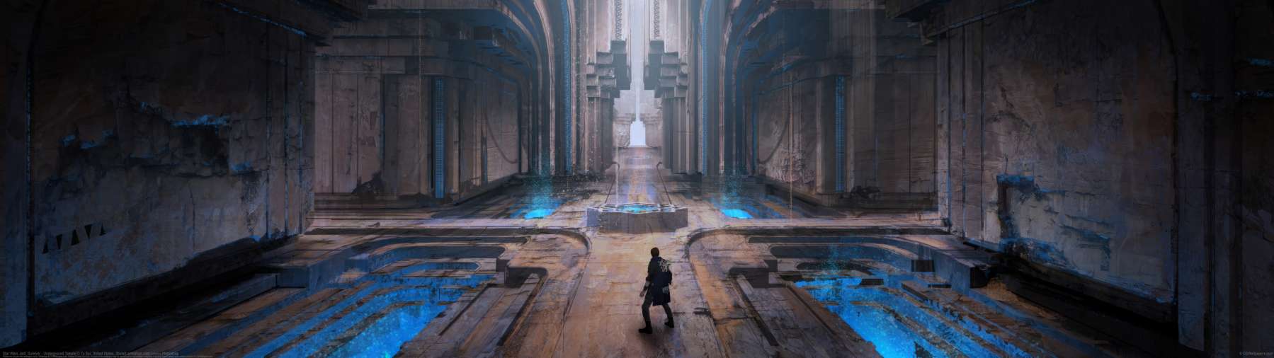 Star Wars Jedi: Survivor - Underground Temple ultrabreit Hintergrundbild