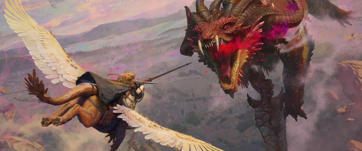 Saint George and the Dragon Chapter 03 - Drakon the Star Touched boss fight ultrabreit Hintergrundbild