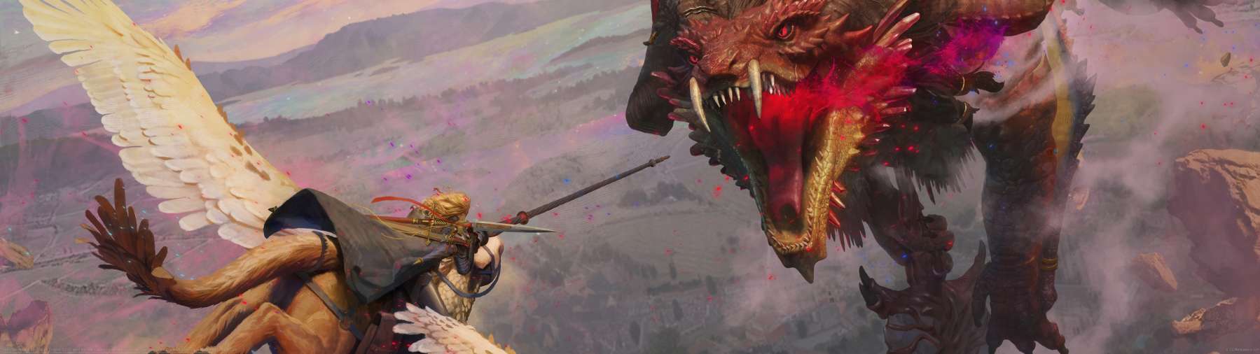 Saint George and the Dragon Chapter 03 - Drakon the Star Touched boss fight ultrabreit Hintergrundbild