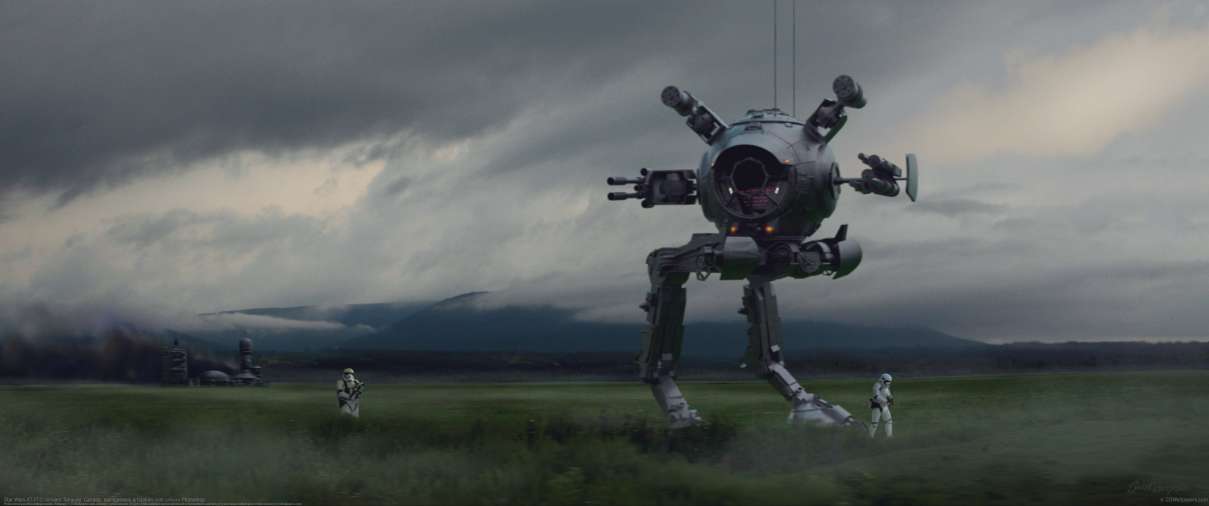 Star Wars AT-IT ultrabreit Hintergrundbild