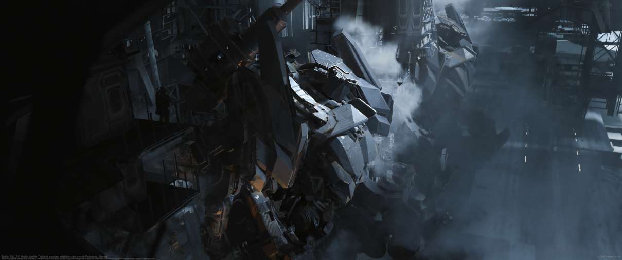 Battle_Suit_2 ultrabreit Hintergrundbild