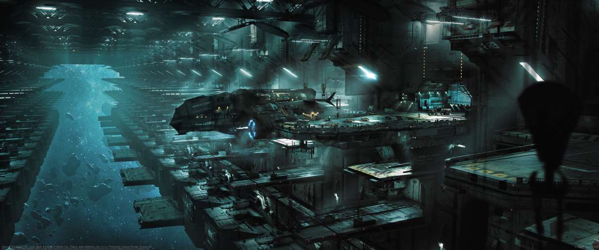 Beyond The Aquila Rift - Love, Death & Robots ultrabreit Hintergrundbild