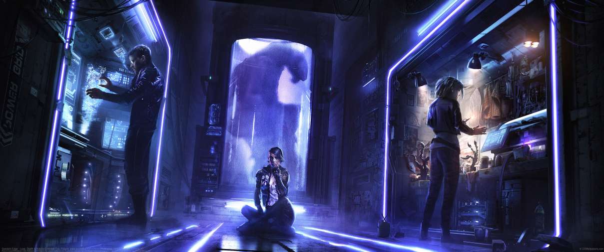 Sonnie's Edge - Love, Death & Robots ultrabreit Hintergrundbild