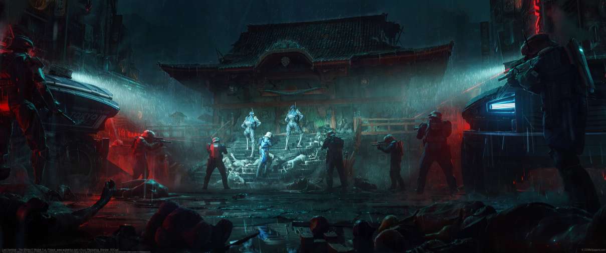 Last Sentinel - The Shrine ultrabreit Hintergrundbild