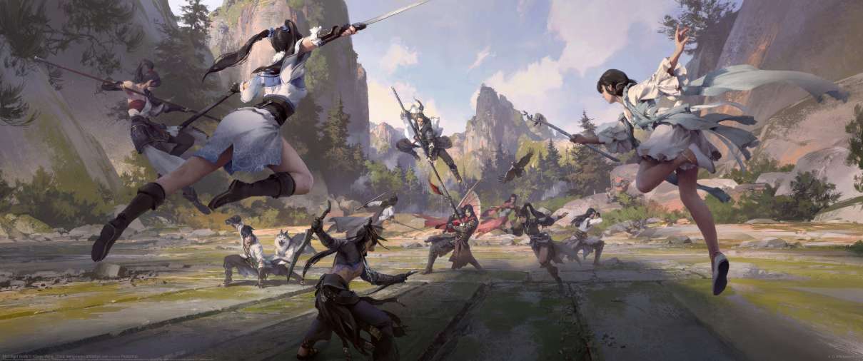 Moonlight Blade ultrabreit Hintergrundbild