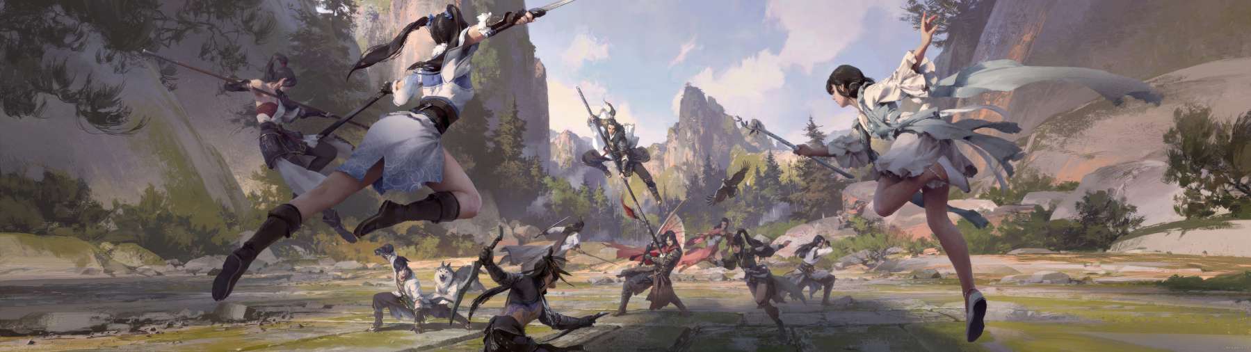 Moonlight Blade ultrabreit Hintergrundbild