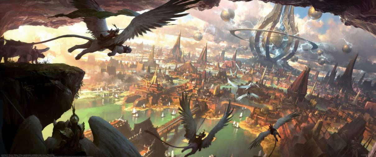 Journey ultrabreit Hintergrundbild