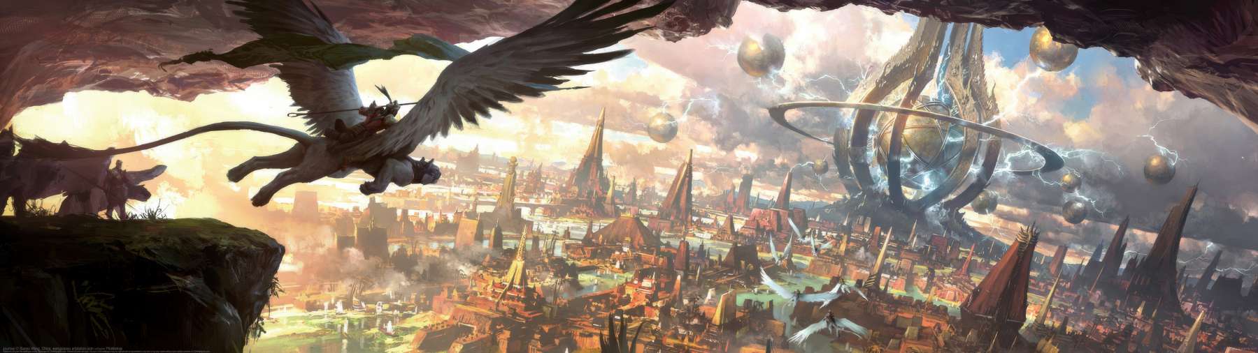 Journey ultrabreit Hintergrundbild