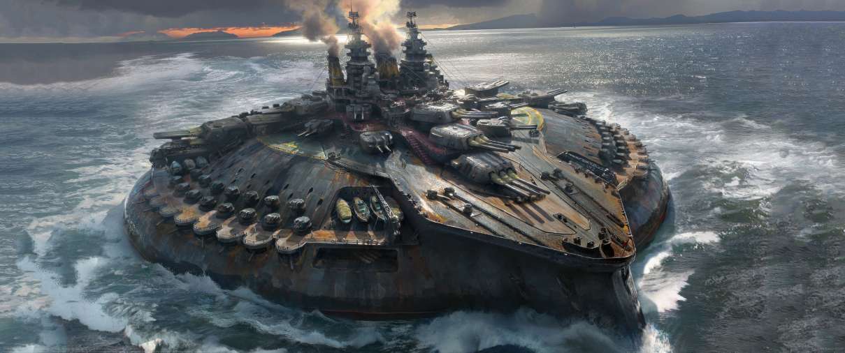 Thunder Fleet ultrabreit Hintergrundbild