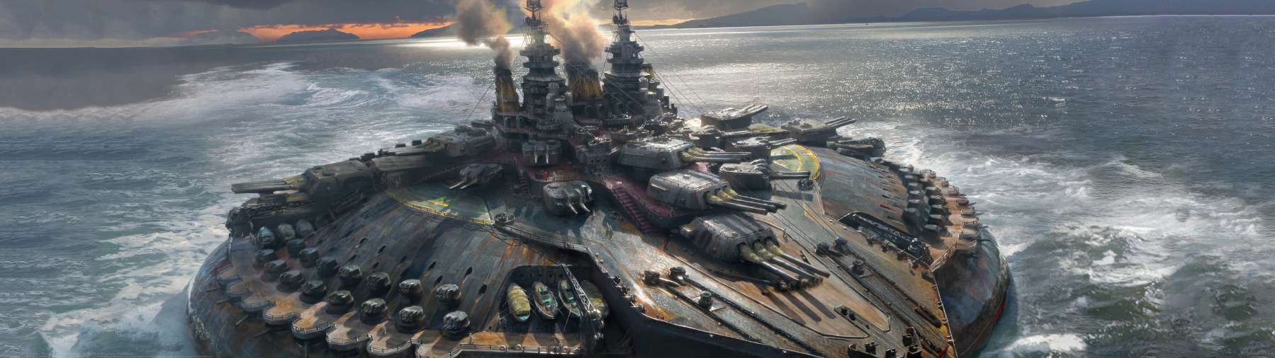 Thunder Fleet ultrabreit Hintergrundbild