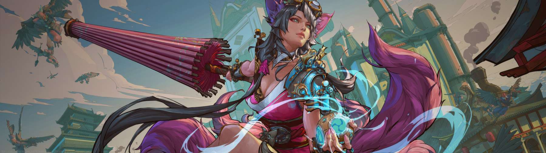 Tamamo no mae ultrabreit Hintergrundbild