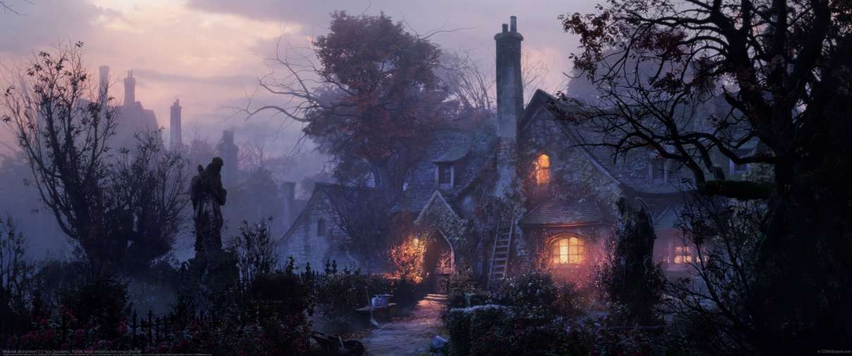 Medieval environment 3 ultrabreit Hintergrundbild