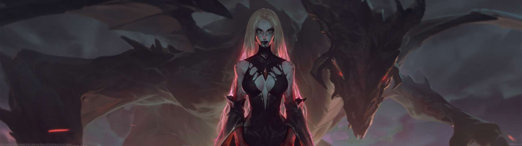 The embodiment of blood-Hecate and Valdis ultrabreit Hintergrundbild