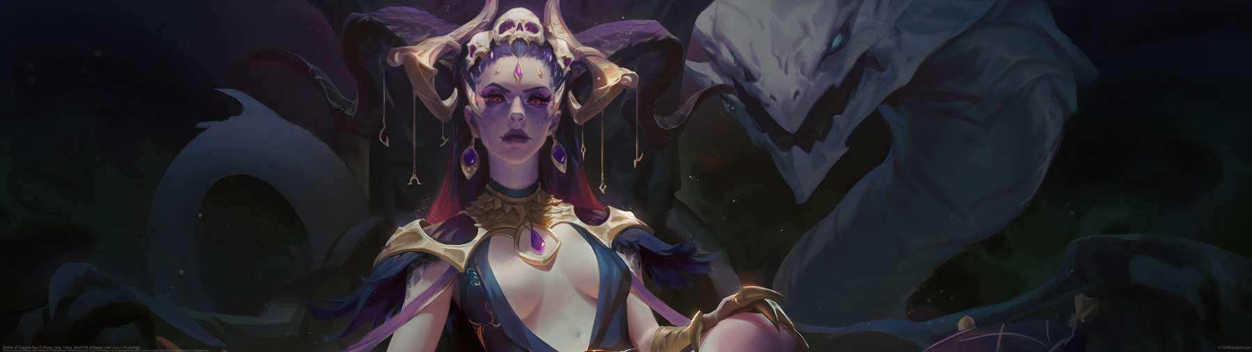 Mother of Dragons-Nyx ultrabreit Hintergrundbild