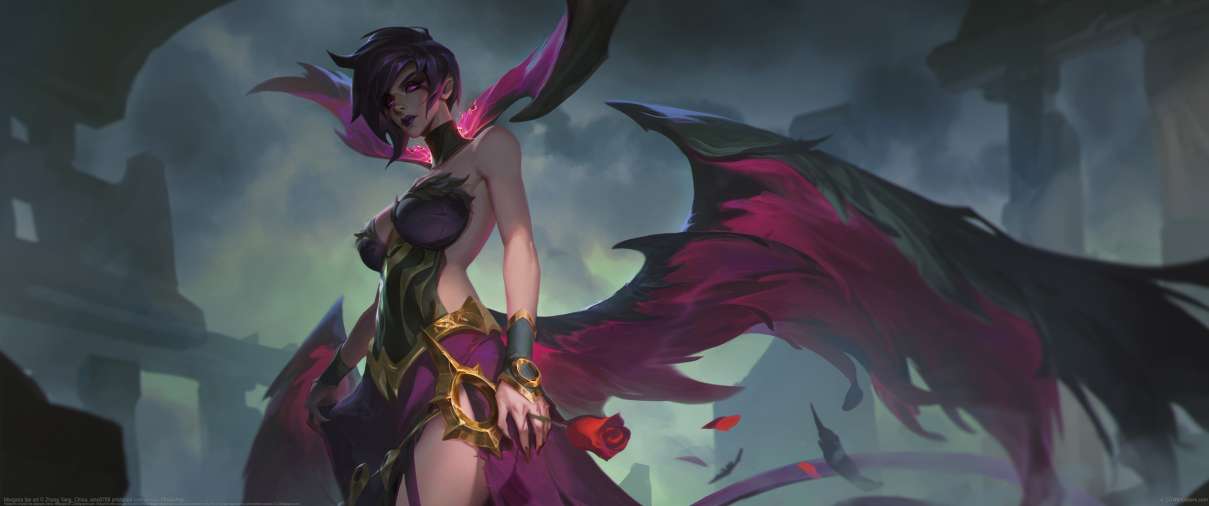 Morgana fan art ultrabreit Hintergrundbild